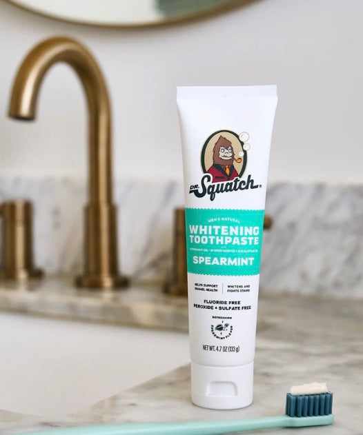 Dr. Squatch Soothing Spearmint Night Toothpaste