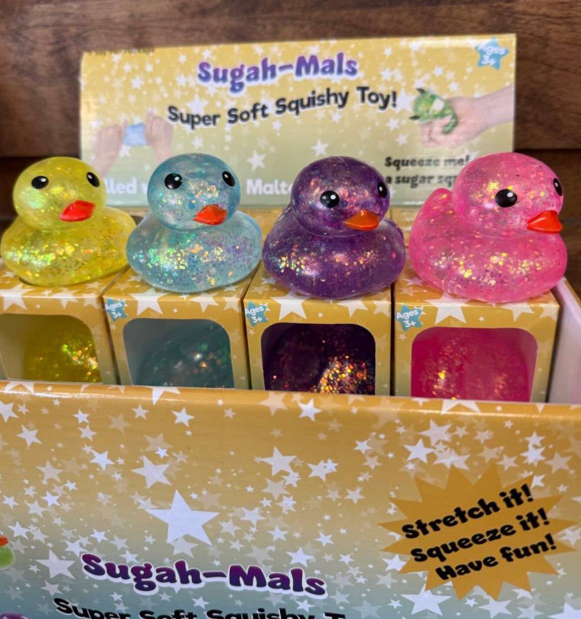 Glitter Duck Squishes {Final Sale}