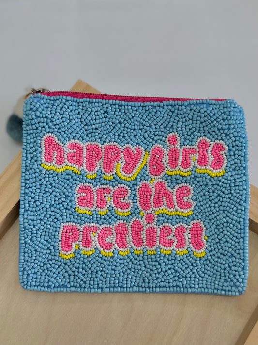 Coin Pouch: Happy Girls