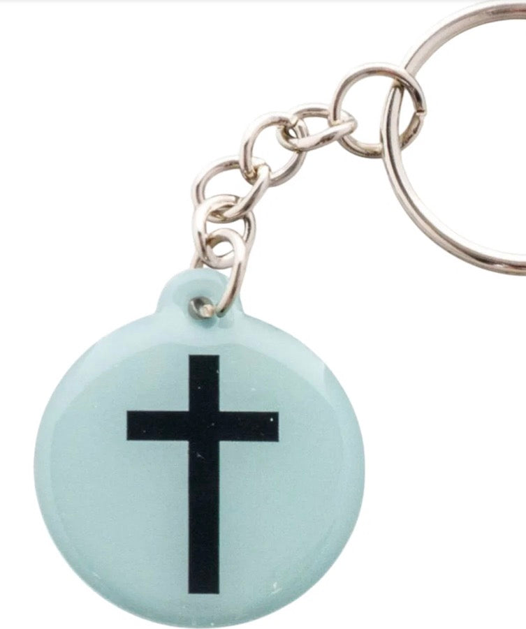 Tap To Pray Acrylic Keychain