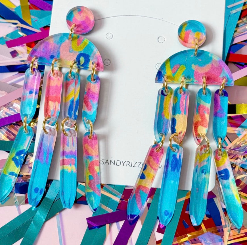 Rockin' Retro Leetie Earrings