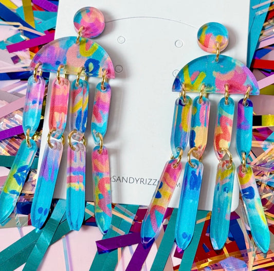 Rockin' Retro Leetie Earrings