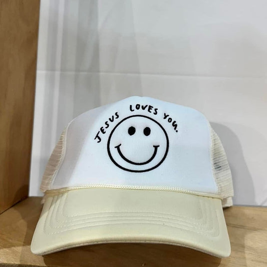 “Jesus Loves You” Embroidered Hat