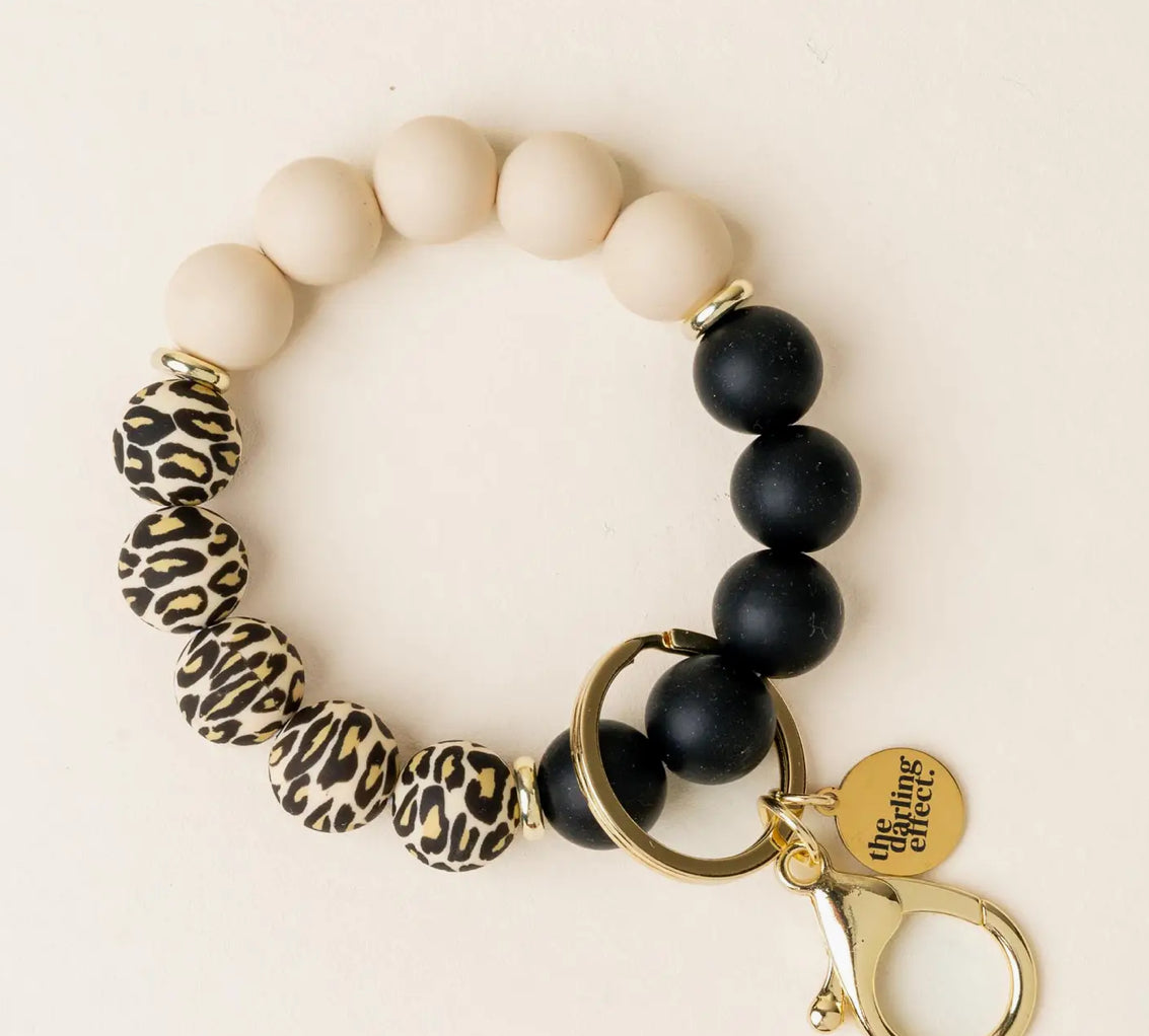 Beaded Keychain Wristlet