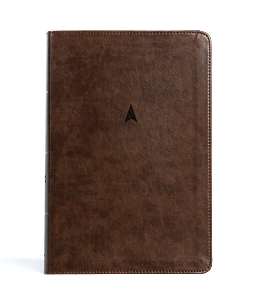 CSB Castaway Walnut Bible