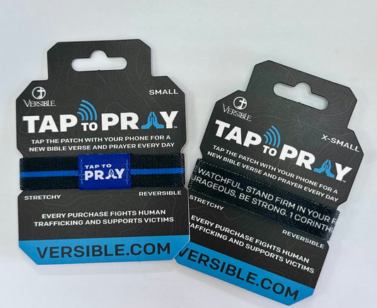 Tap To Pray Wristbands- First Responders Law Enforcement