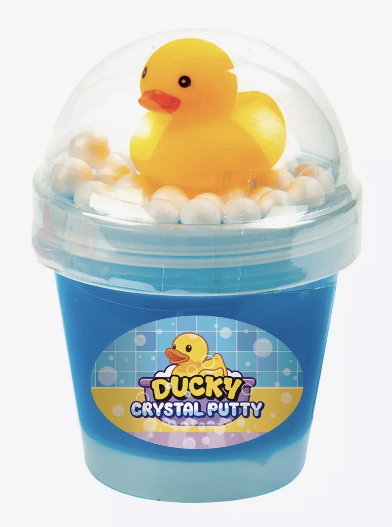 Ducky Crystal Putty Slime