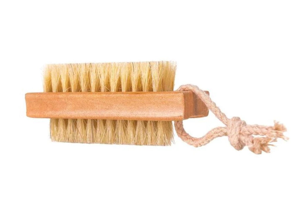 Hands Wooden Brush