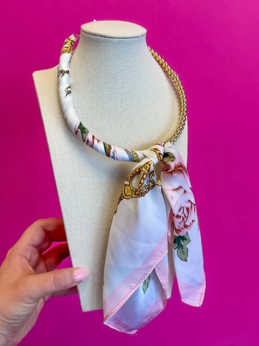 Luxe Scarf Necklace
