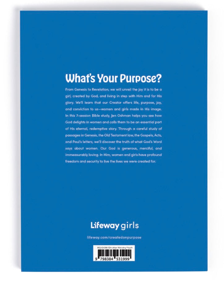 Created on Purpose Teen Bible Study