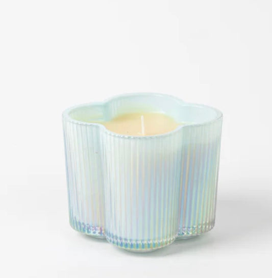 Spring Floral Candle