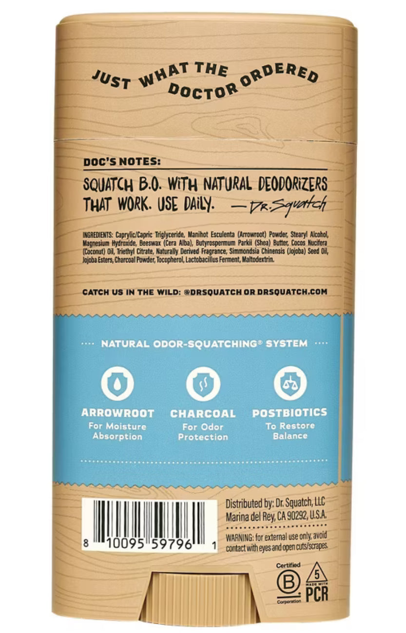 Dr. Squatch Coastal Mist Deodorant