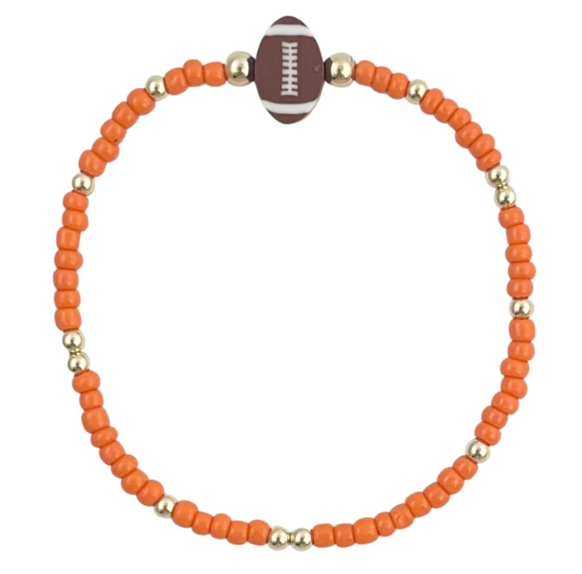 Game Day Football Bracelet