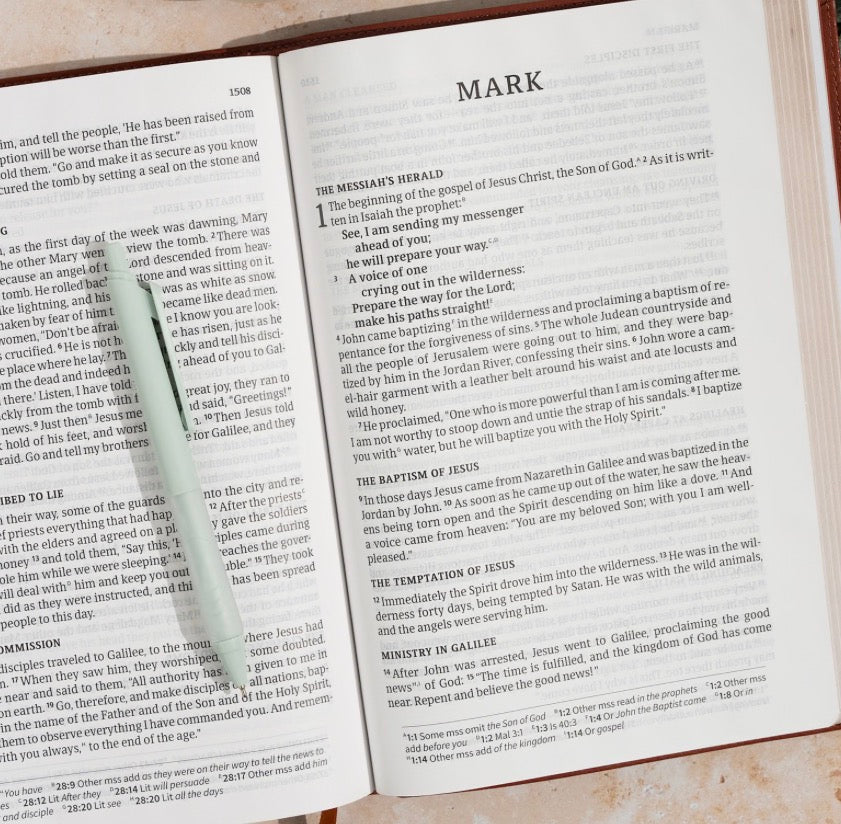 CSB Giant Print Single-Column Bible | Burnt Sienna LeatherTouch