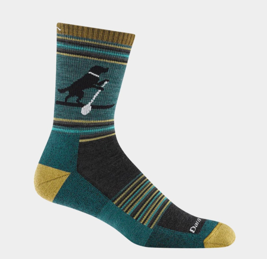 Micro Crew Dog Pond Hiking Socks