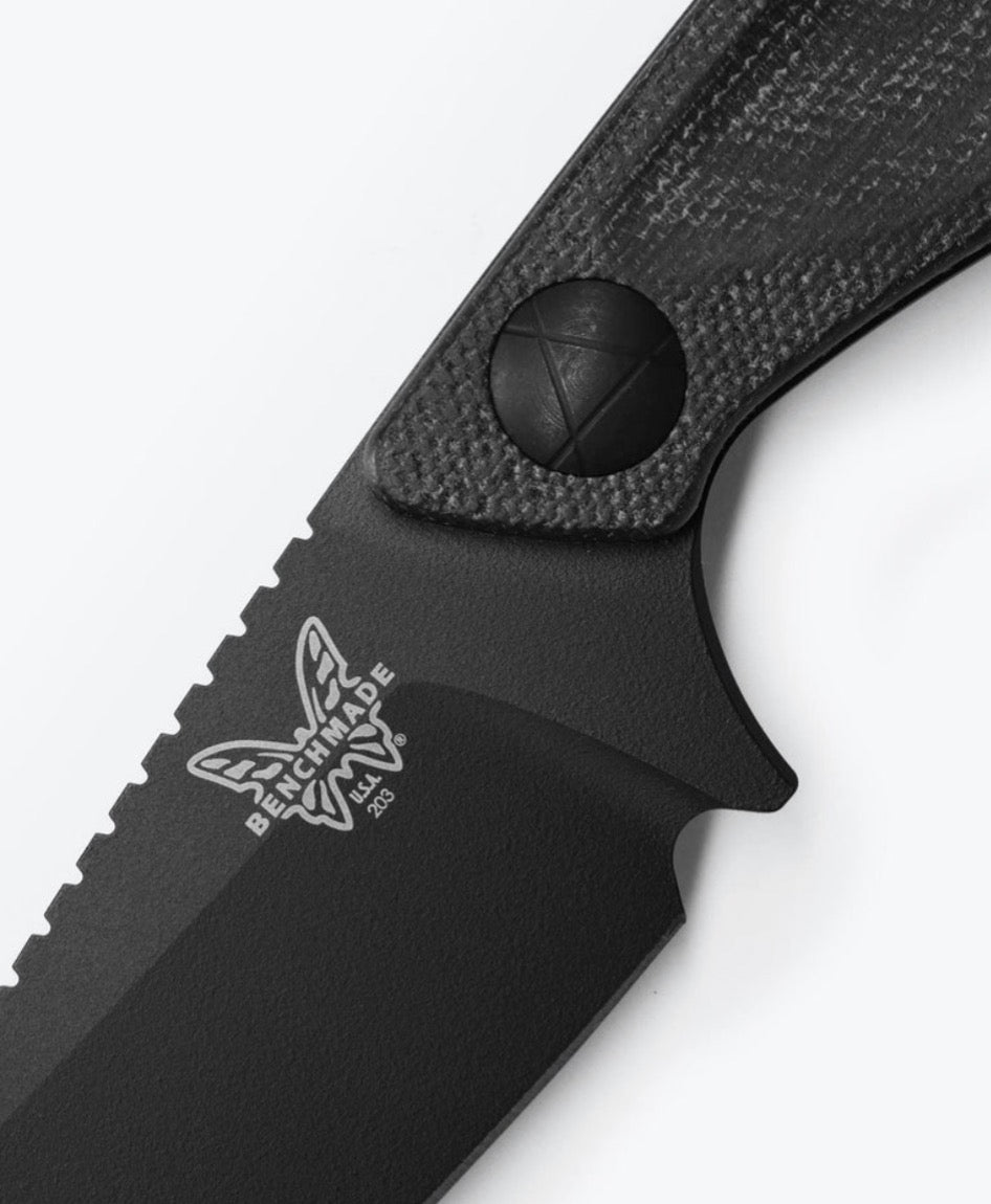 Black Micarta Dacian