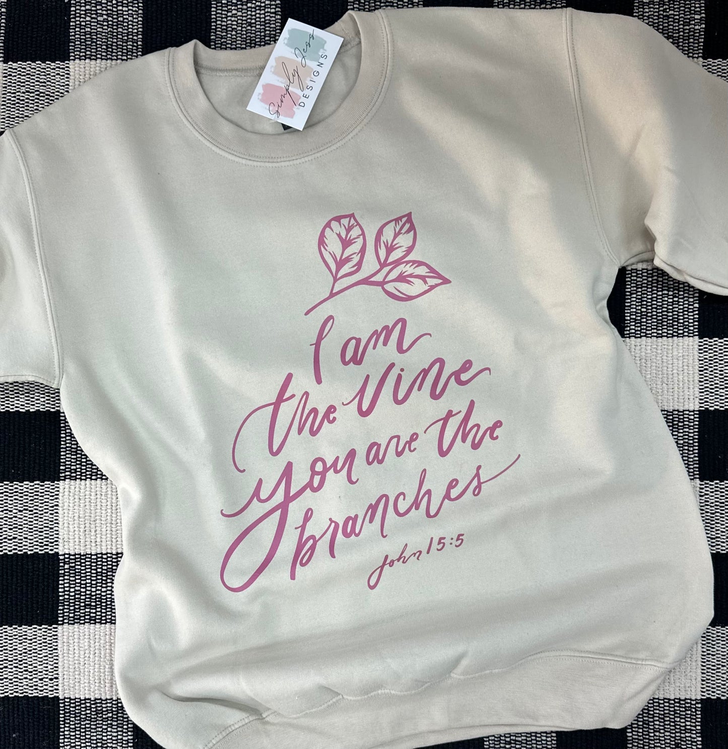 John 15:5 Sweatshirt