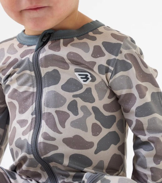 Classic Deer Camo Baby Zip Up