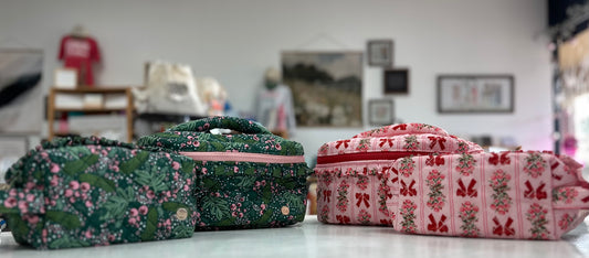 Holiday Cosmetic Bags