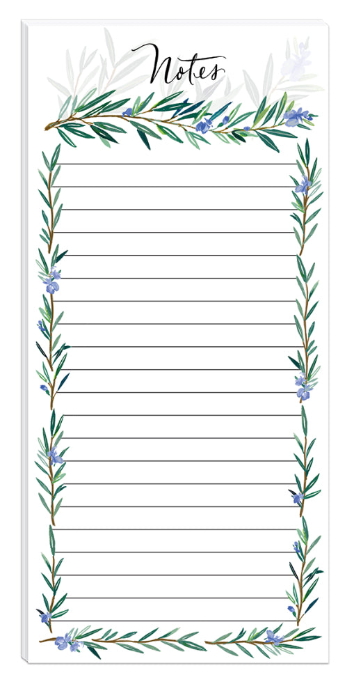 Homegrown Magnetic Notepad