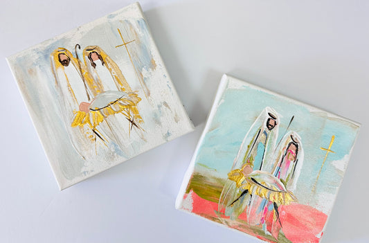 Nativity Art Canvas