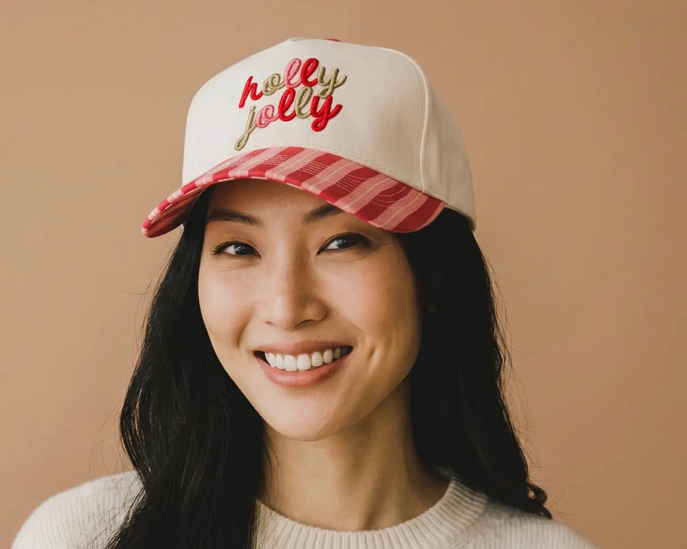 Holly Jolly Trucker Hat