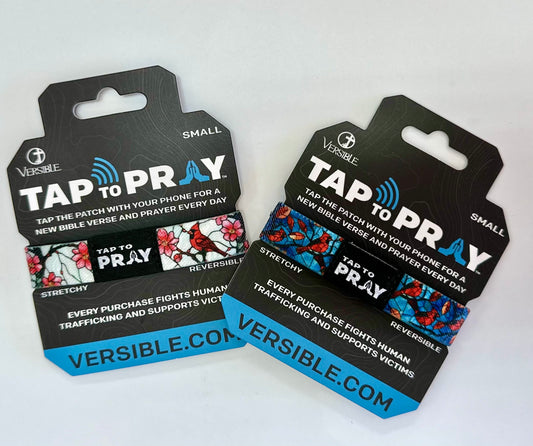 Tap to Pray Wristbands- Cardinals