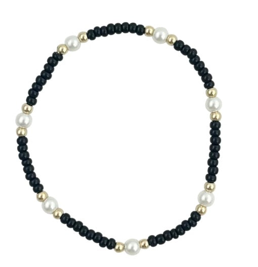 Onyx Beaded Bracelet