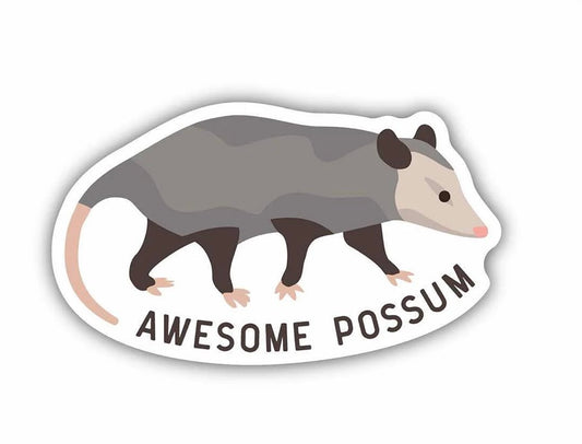 Awesome Possum Sticker