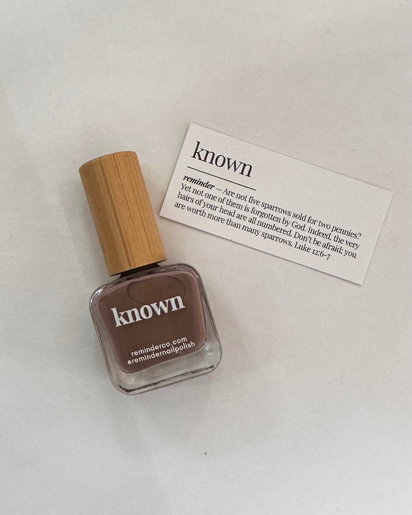 Reminder Nail Polish