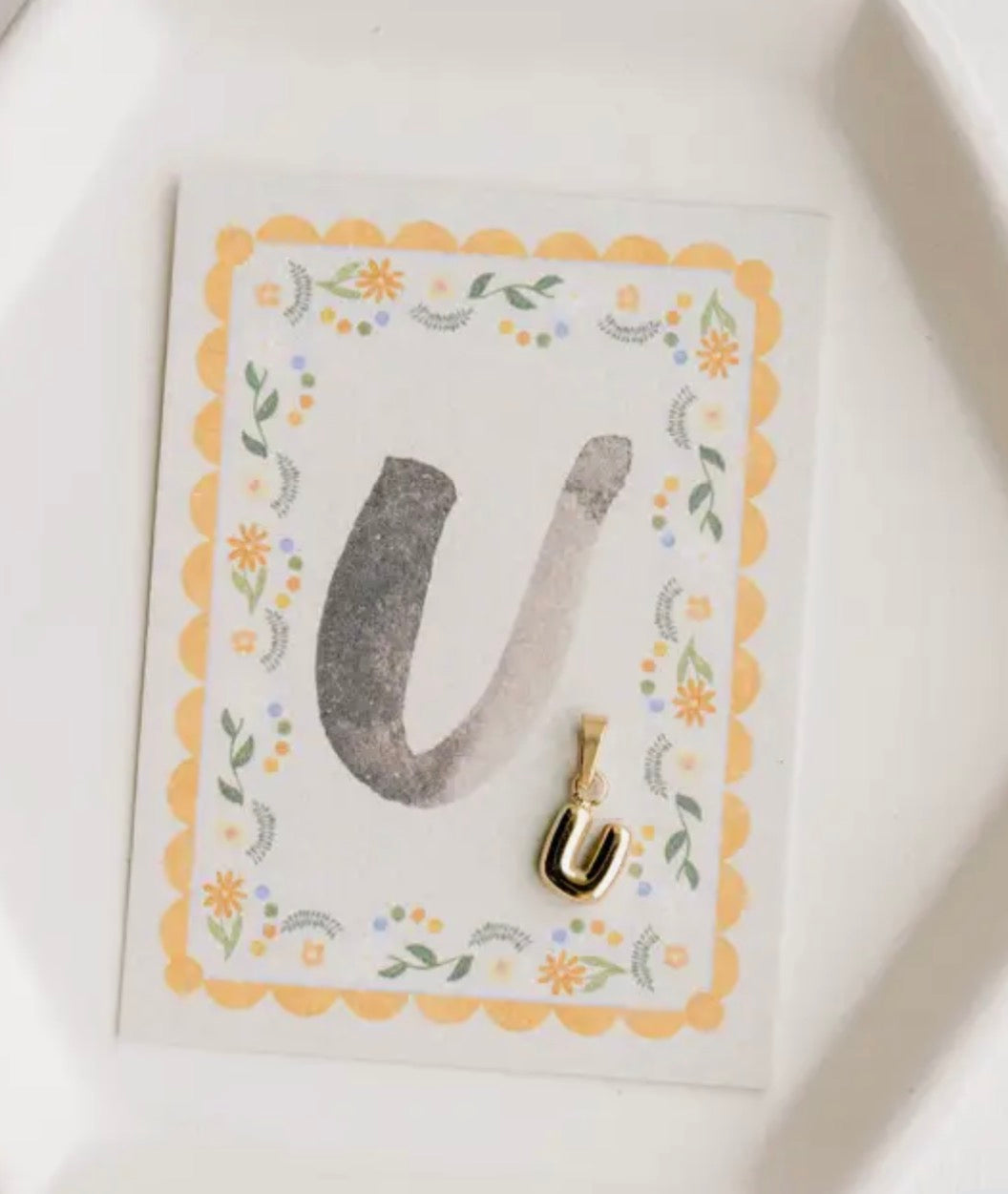 Letter Charm
