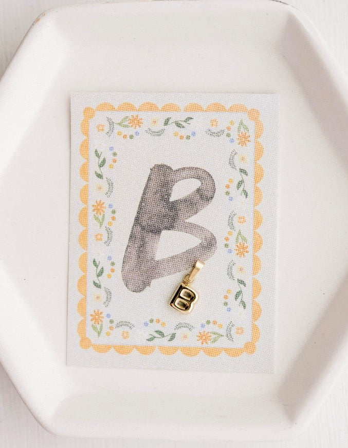 Letter Charm