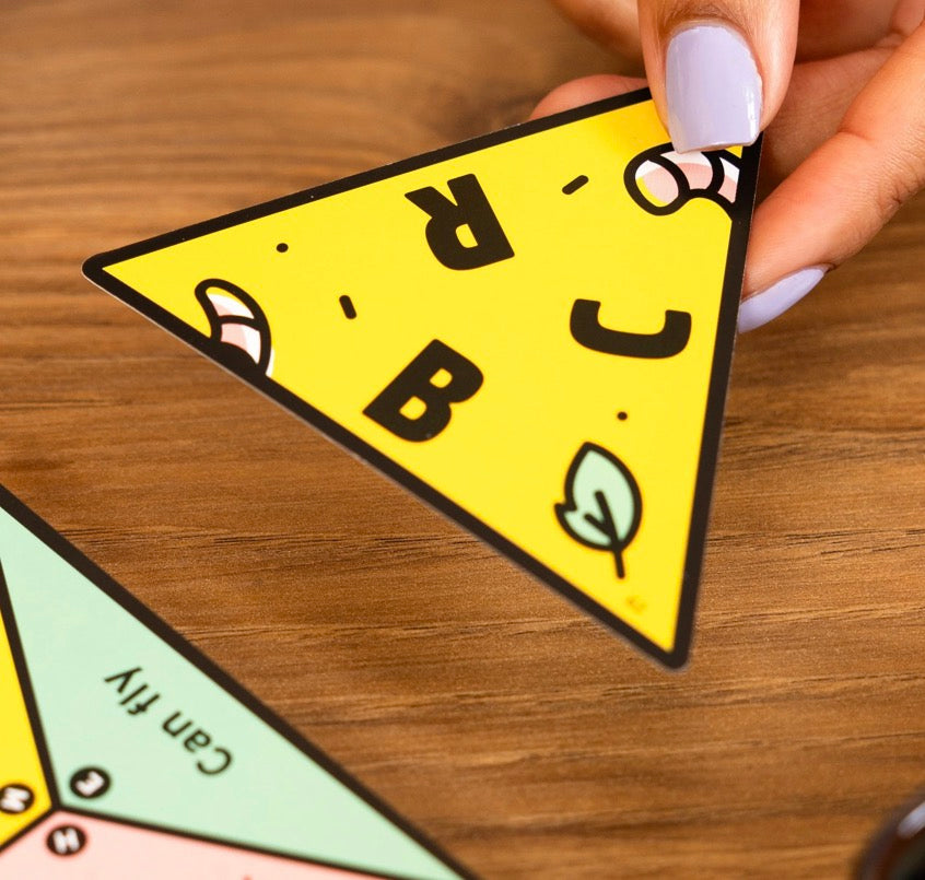 P for Pizza. Card Game