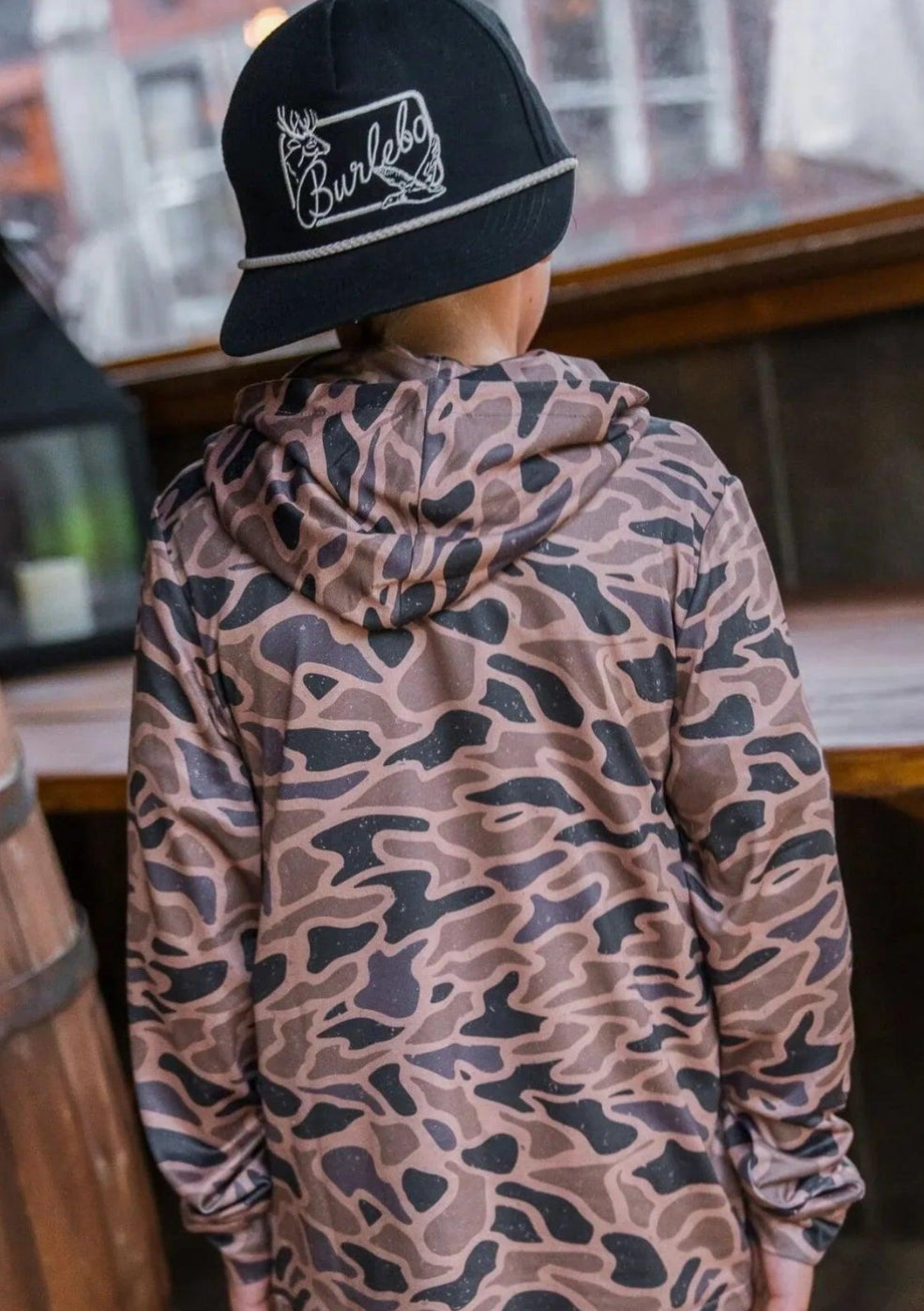 Gauge Camo Youth Performance Hoodie