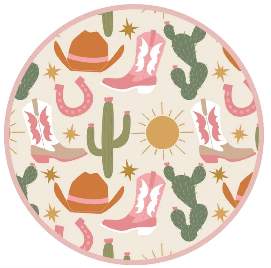 Rose Western Blanket
