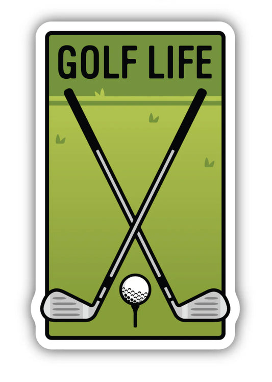 Golf Life Sticker