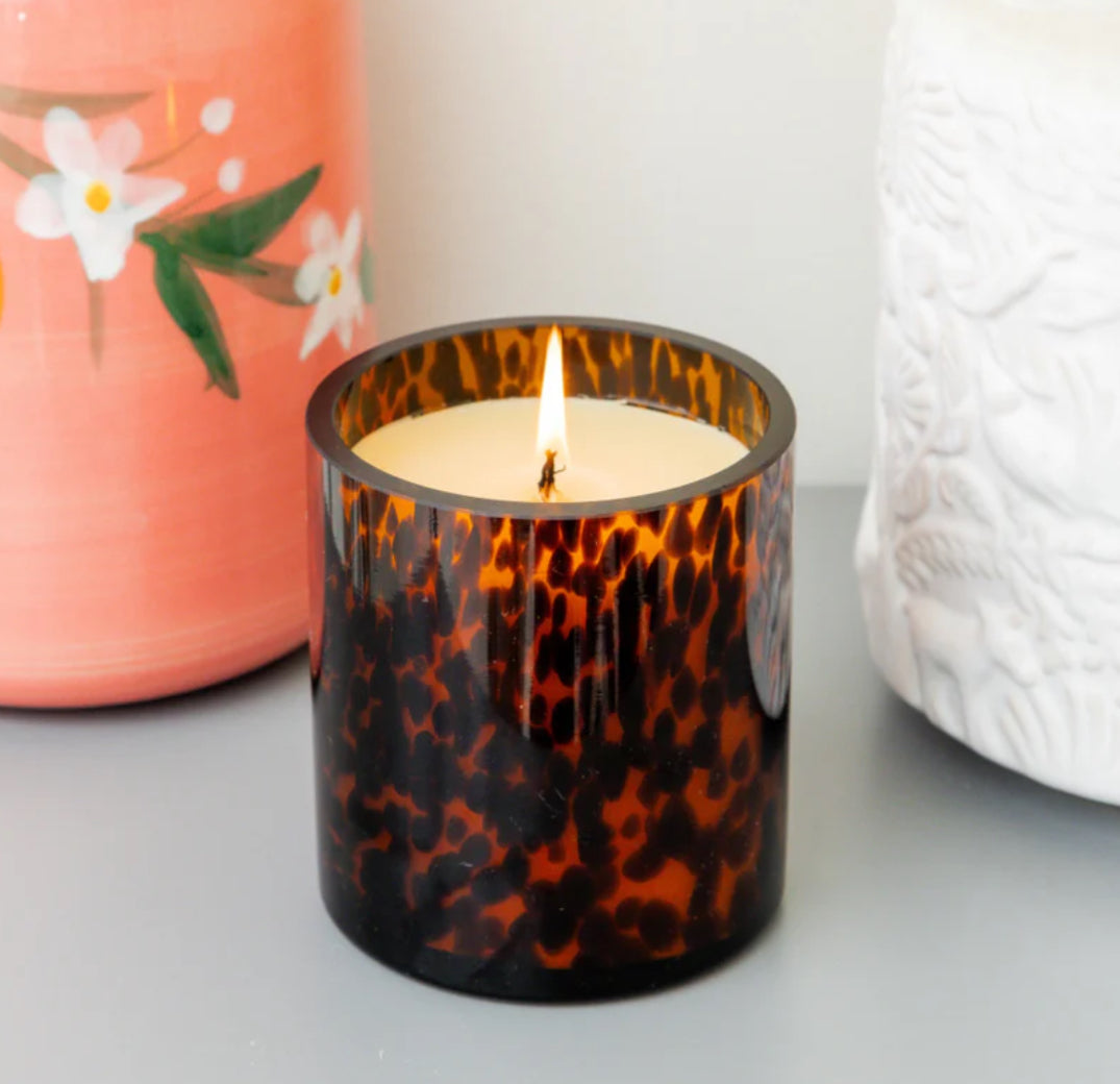 Sweet Grace Candle~ Tortoise Print