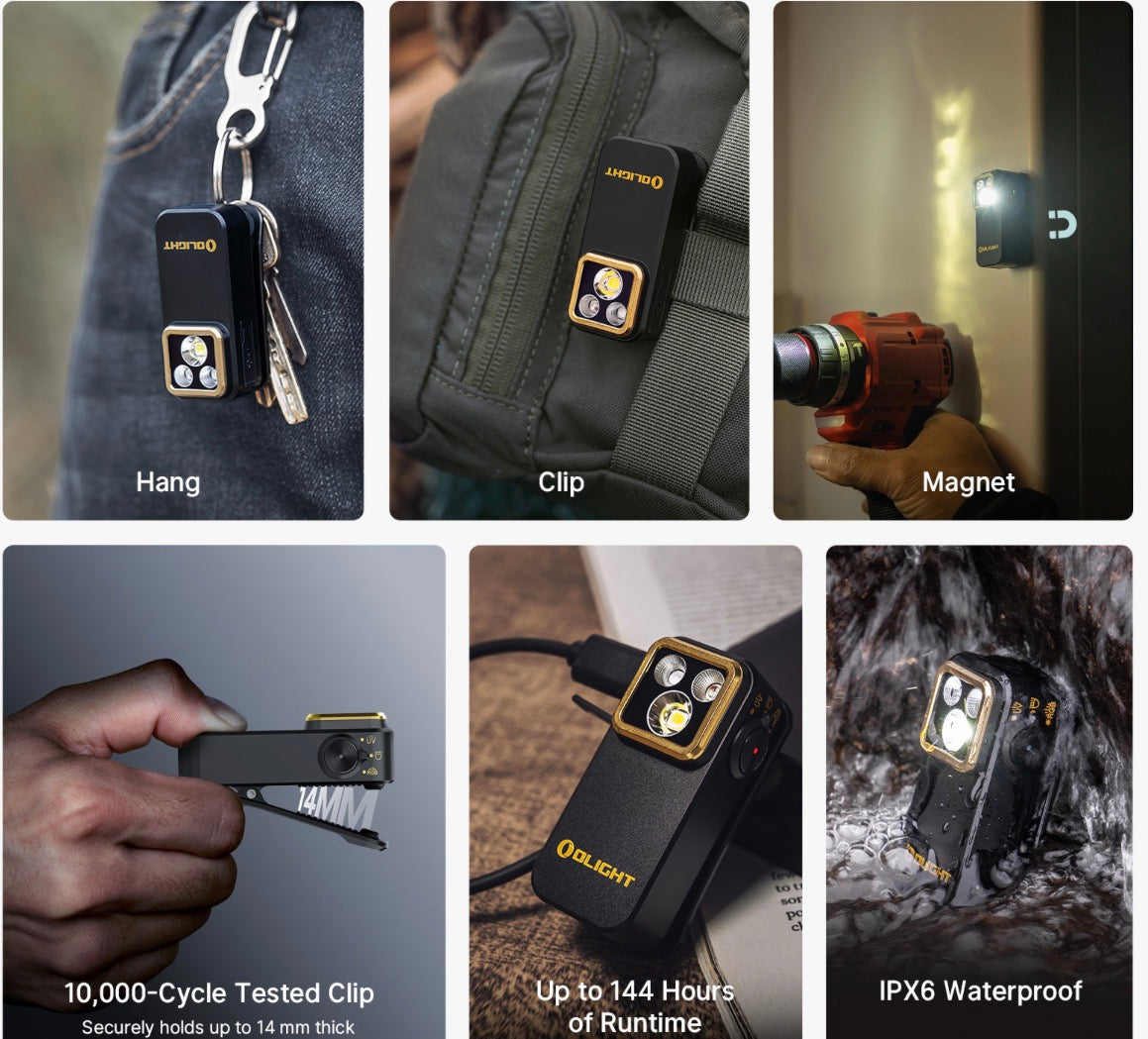 Oclip Pro S Gold Black