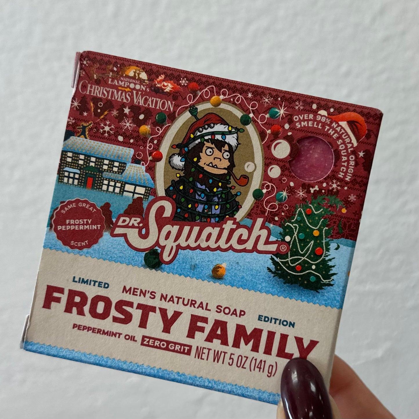 Dr. Squatch Frosty Family Bar Soap
