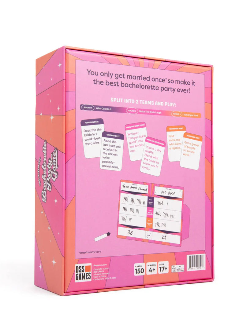 Bachelorette Party Game