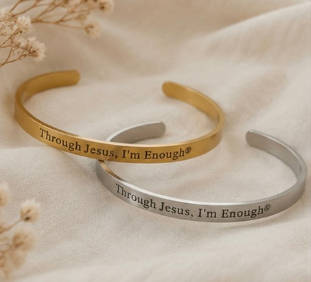 You’re Enough Cuff Bracelet