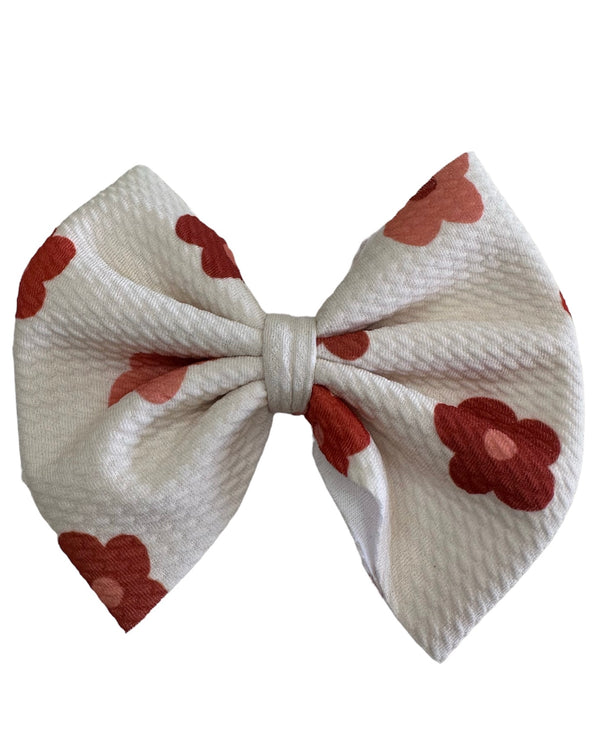 Hair Bow on Clip | Medium