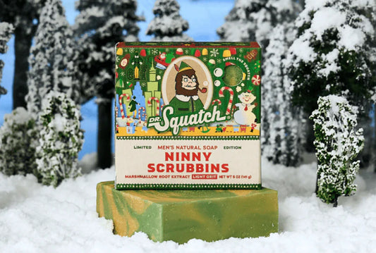 Dr. Squatch Ninny Scrubbins Bar Soap