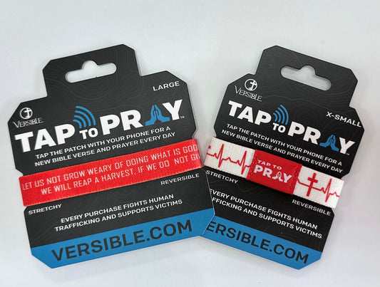 Tap To Pray Wristbands - Lifeline