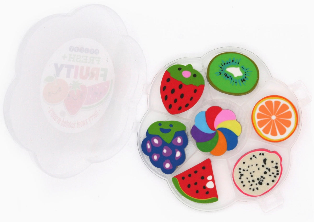 Fruity Berry Scented Erasers
