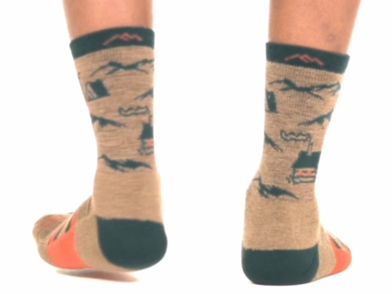 Men's Hike Hike Hut Micro Crew Hiking Socks-Medium (8-9.5)