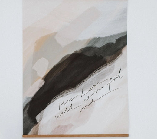 Poster Print: His love