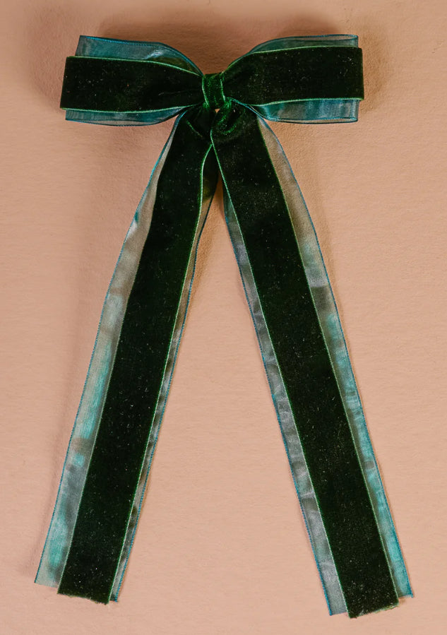 Velvet Layererd Bow