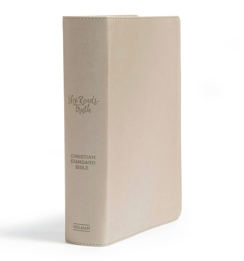 CSB She Reads Truth Bible | Champagne LeatherTouch