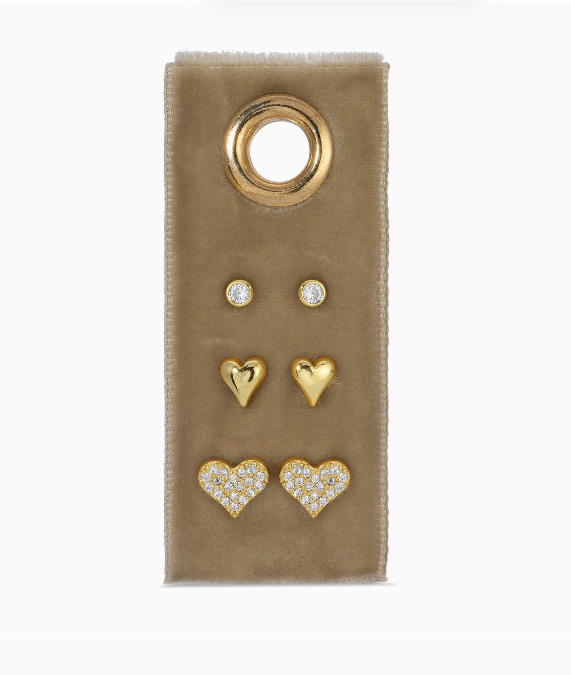 Heart Earring Set